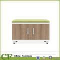 Guangzhou supplier Leqi series smart looking office filing cabinet with upholstery